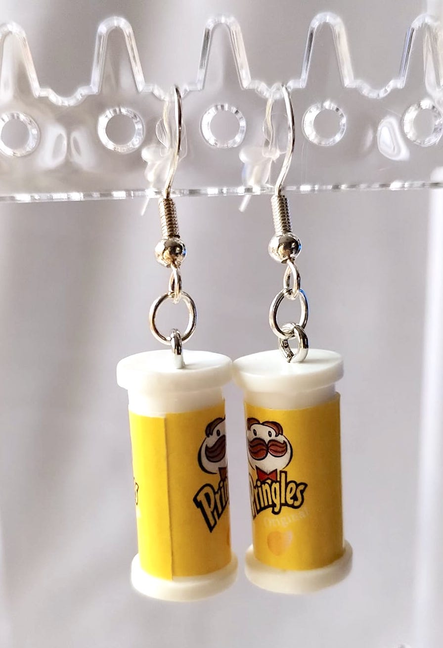 Pringles Earrings