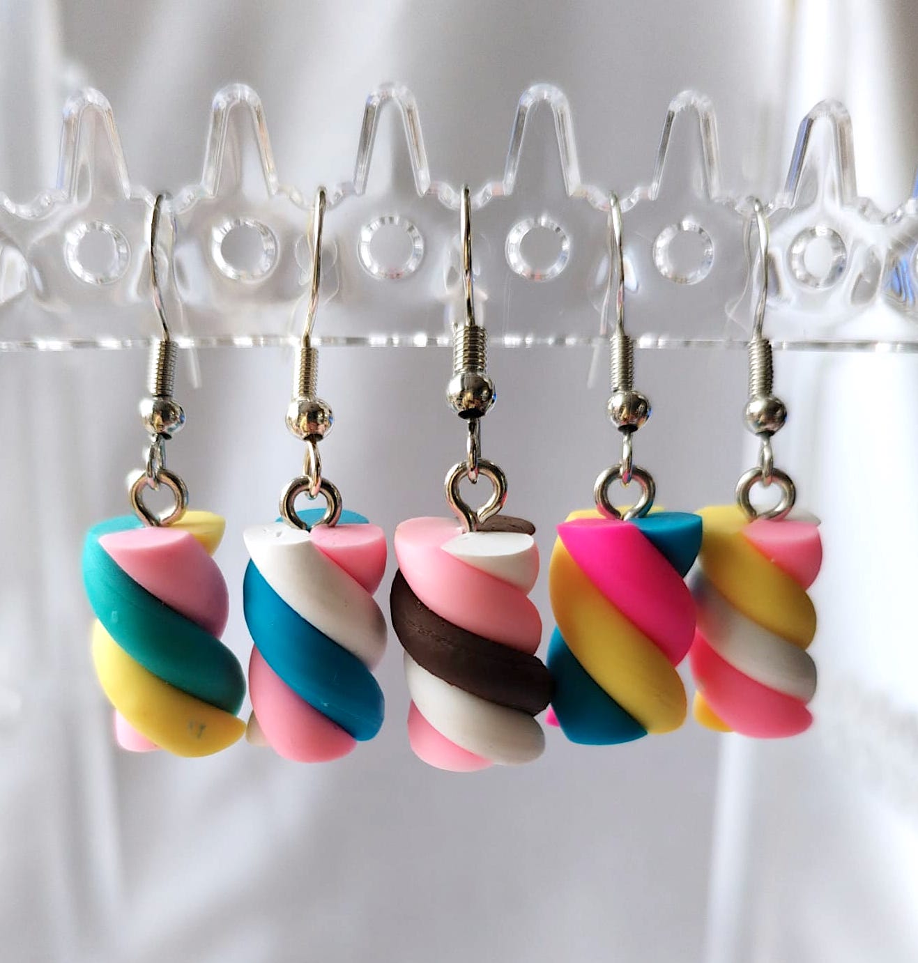 Marshmallow Earrings