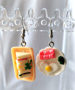 Food Platter Earrings