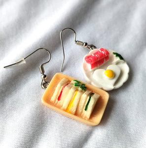 Food Platter Earrings