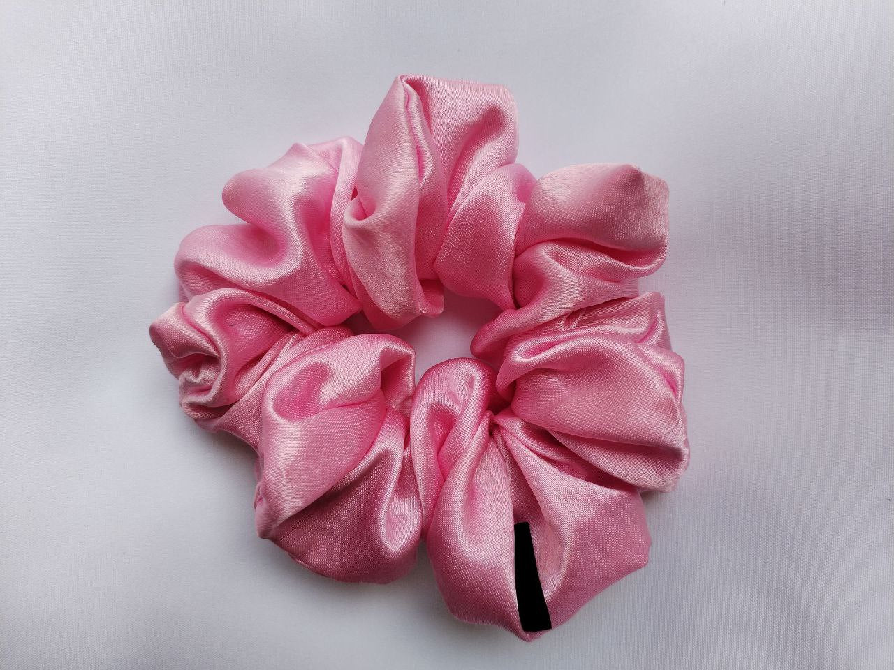 Baby Pink- Satin Scrunchie