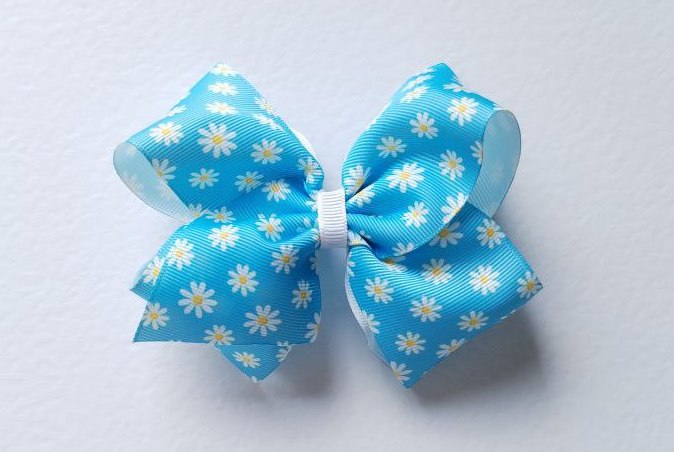 Summer Flower- Medium Sized Bow