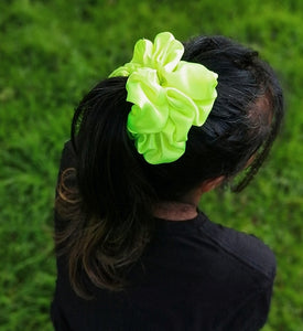 Jhene - Neon Yellow Scrunchie