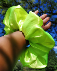 Jhene - Neon Yellow Scrunchie