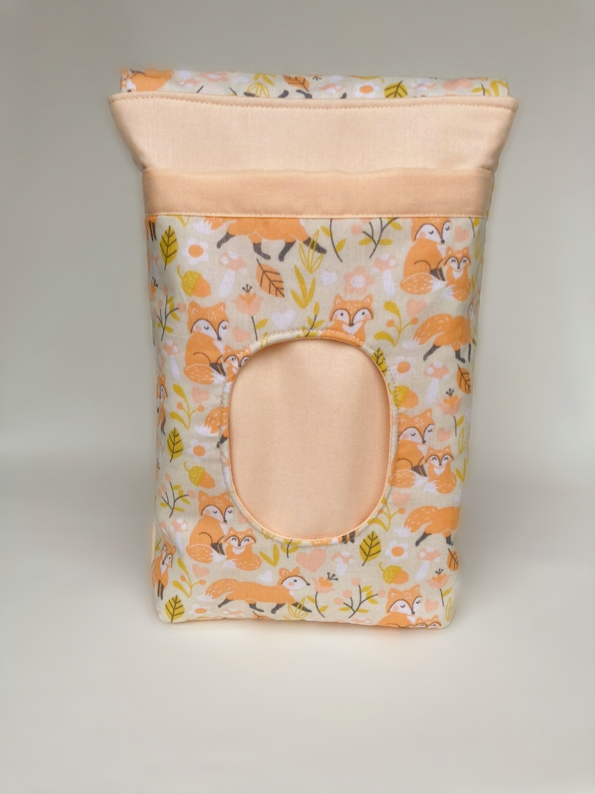 Peach Fox - Toiletry Bag / Nappy Bag