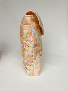 Peach Fox - Toiletry Bag / Nappy Bag